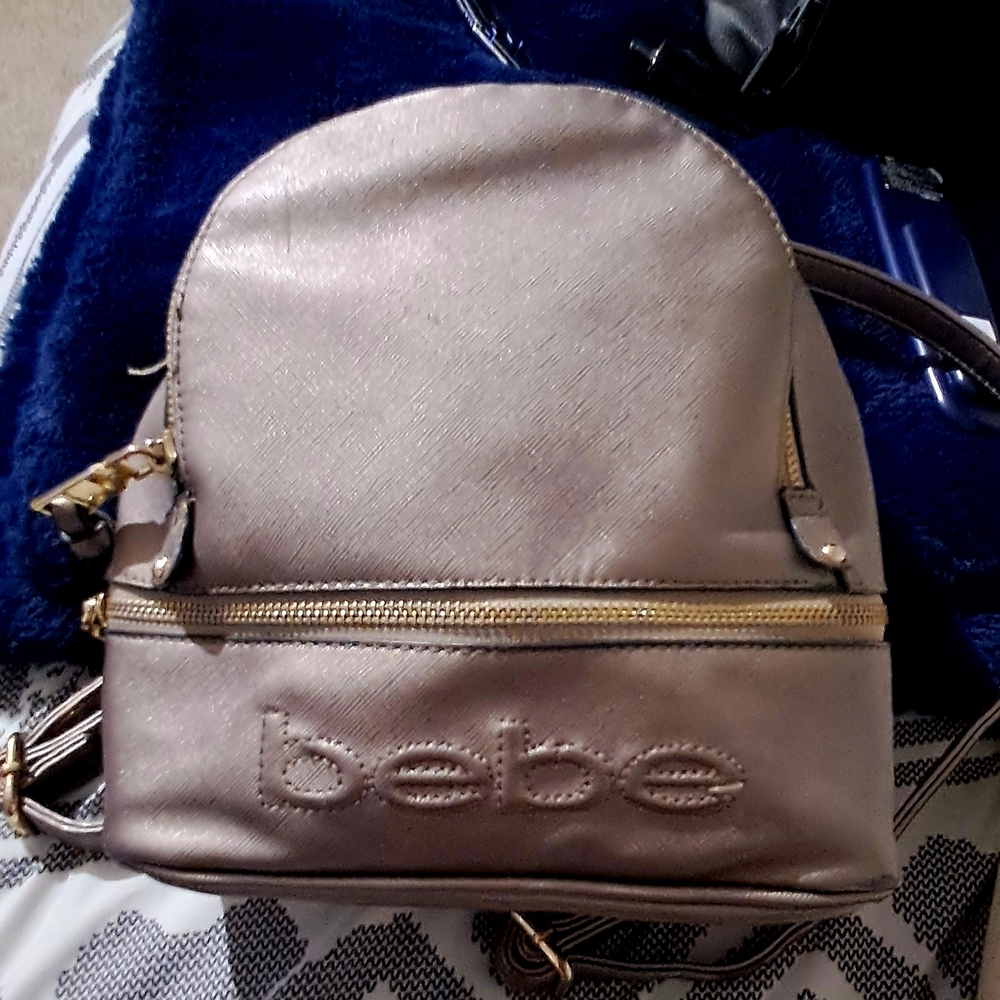 Bebe Women's Tan Mini Backpack